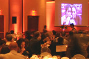 video projector screen Wedding Reception DJ/Emcee Package