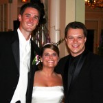 Hollie (Whale) & Daniel Gullion after their wedding reception in Las Colinas