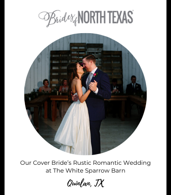 First wedding dance at The White Sparrow Barn in Quinlan, Texas