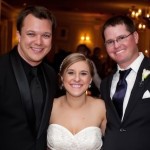 Whitney (Wooldridge) & Luke Varner at the wedding in Fort Worth at Colonial Country Club
